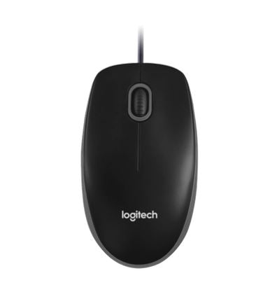 Logitech B100 Optical Wired USB Mouse