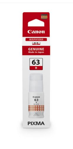 Canon GI63 Red Ink Bottle