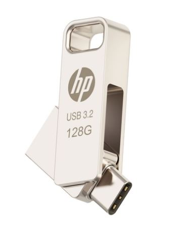 HP x206C OTG USB A & C 3.2 Flash Drive 128GB