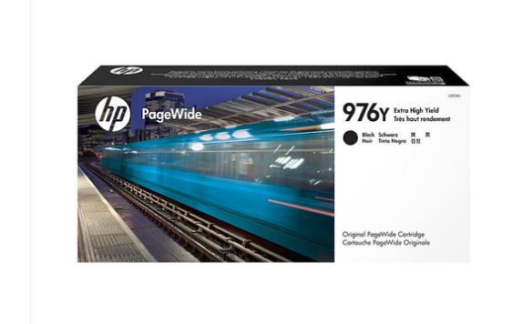 HP #976Y Black Ink Cartridge L0R08A