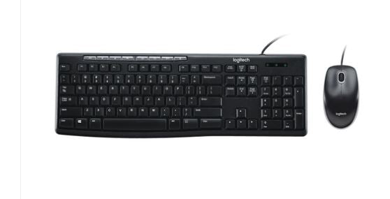 Logitech MK200 Wired Keyboard & Mouse Combo