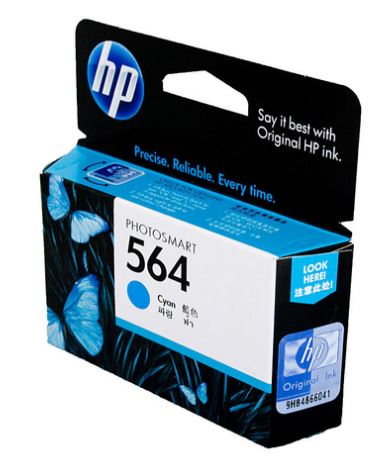 HP #564 Cyan Ink Cartridge CB318WA