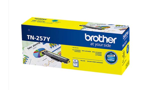 Brother TN257 Yellow Toner Cartridge