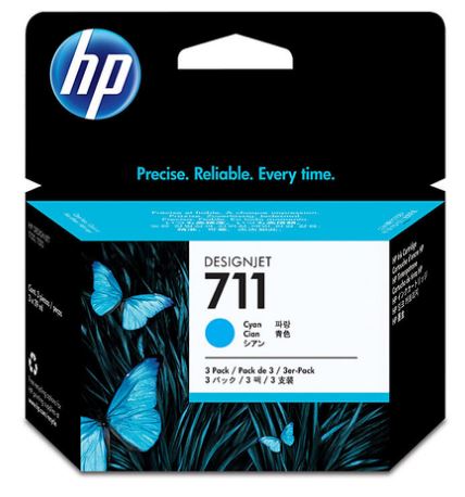 HP #711 29ml Cyan Ink Cartridge CZ130A