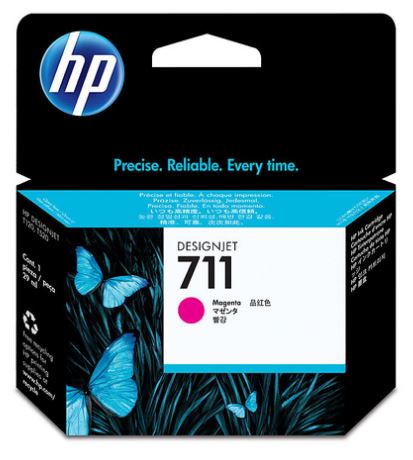 HP #711 29ml Magenta Ink Cartridge CZ131A