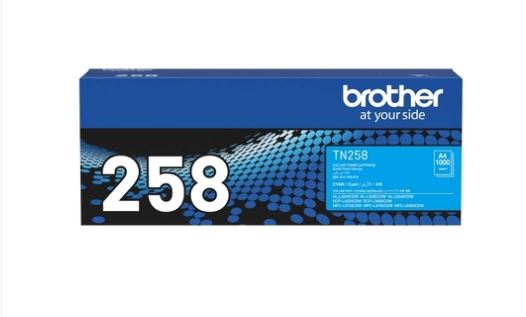 Brother TN258 Cyan Toner Cartridge