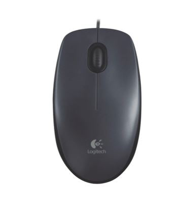 Logitech M90 Optical Wired USB Mouse