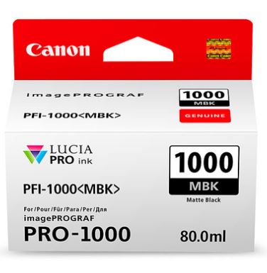 Canon PFI1000 Matte Black Ink Cartridge