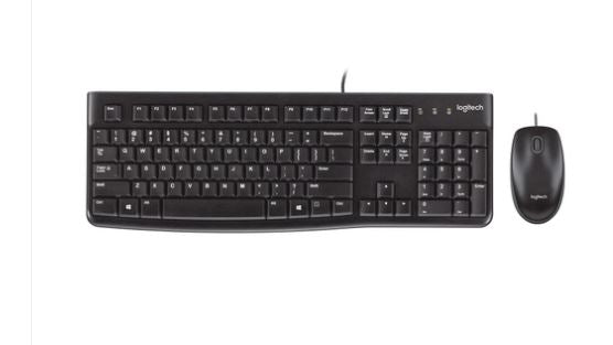 Logitech MK120 Wired Keyboard & Mouse Combo