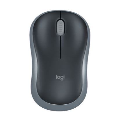 Logitech M185 Wireless Mouse (Grey)