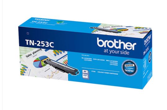 Brother TN253 Cyan Toner Cartridge