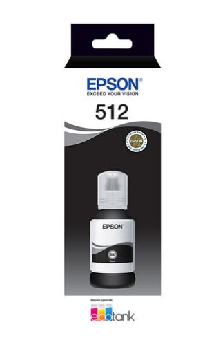 Epson T512 Black EcoTank Bottle