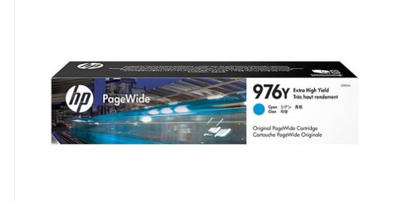 HP #976Y Cyan Ink Cartridge L0R05A