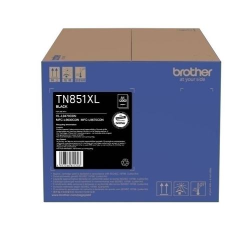 Brother TN851XL Black Toner Cartridge