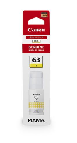 Canon GI63 Yellow Ink Bottle