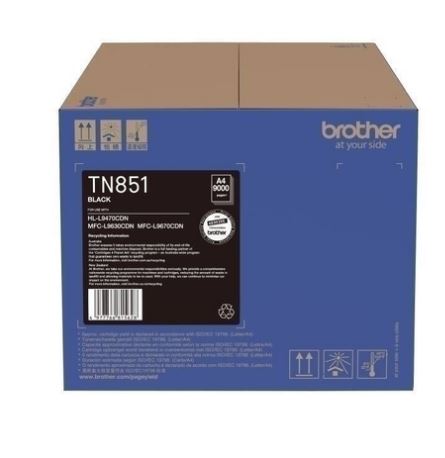 Brother TN851 Black Toner Cartridge