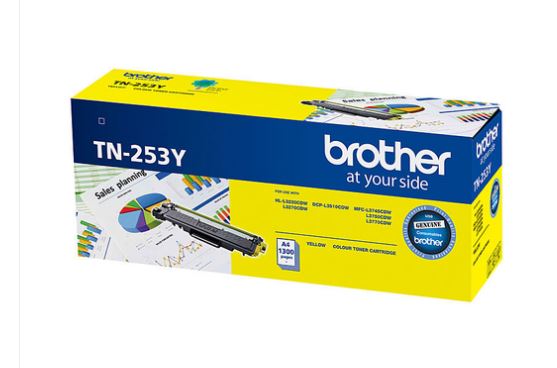 Brother TN253 Yellow Toner Cartridge