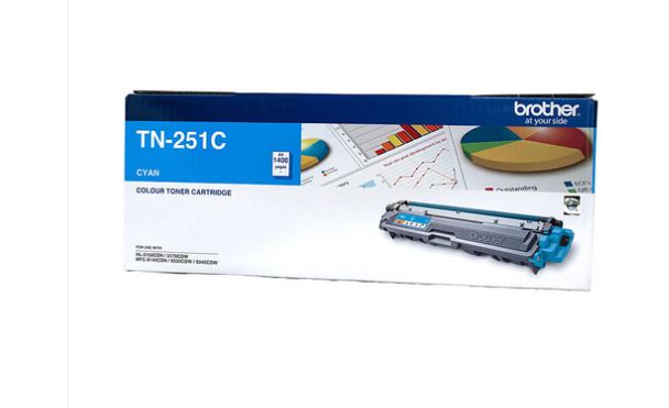 Brother TN251 Cyan Toner Cartridge