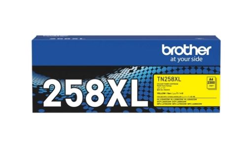 Brother TN258XL Yellow Toner Cartridge