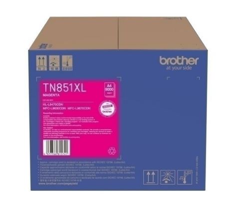 Brother TN851XL Magenta Toner Cartridge