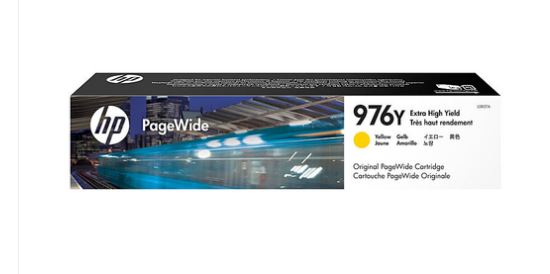 HP #976Y Yellow Ink Cartridge L0R07A