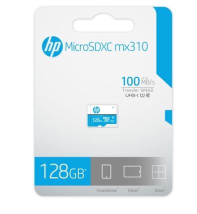 HP MicroSD U1 128GB (No Adapter) [HFUD128-1U1BA-N]
