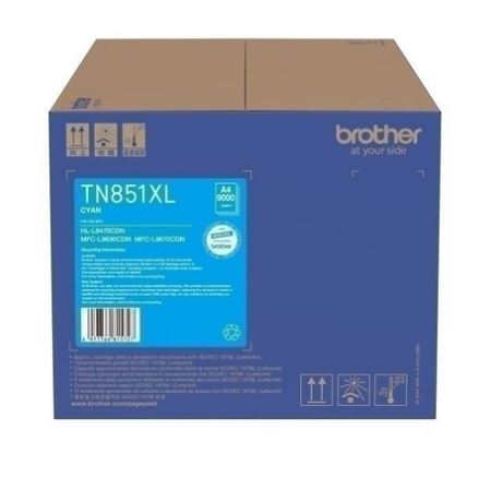 Brother TN851XL Cyan Toner Cartridge