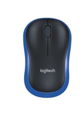 Logitech M185 Wireless Mouse (Blue)