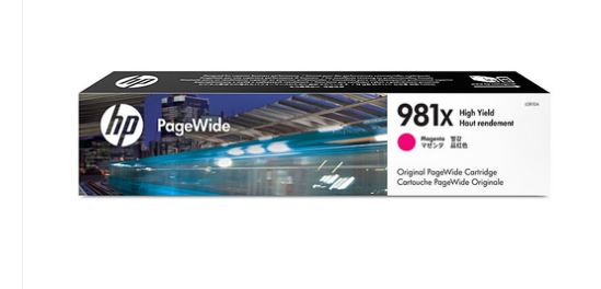 HP #981X Magenta Ink Cartridges L0R10A