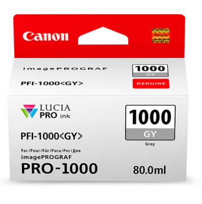 Canon PFI1000 Grey Ink Cartridge