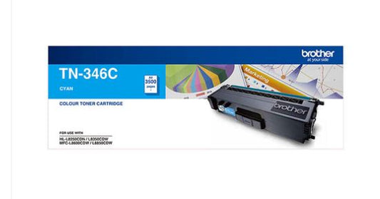 Brother TN346 Cyan Toner Cartridge