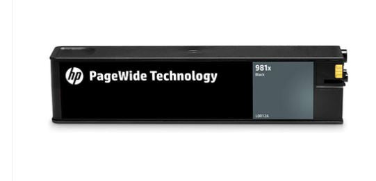 HP #981X Black Ink Cartridge L0R12A