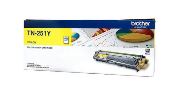 Brother TN251 Yellow Toner Cartridge