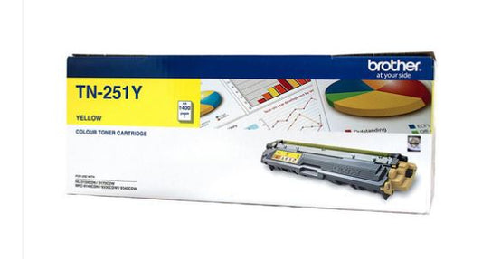Brother TN251 Yellow Toner Cartridge