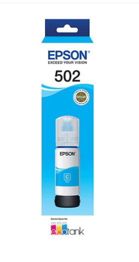 Epson T502 Cyan EcoTank Bottle