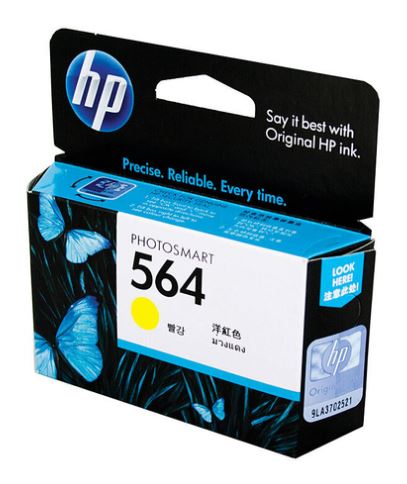 HP #564 Yellow Ink Cartridge CB320WA