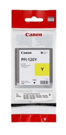 Canon PFI120 Yellow Ink Cartridge