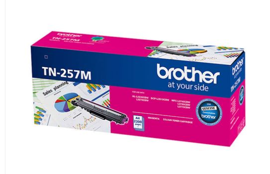 Brother TN257 Magenta Toner Cartridge