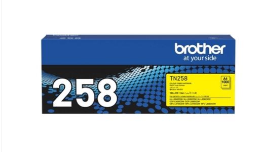 Brother TN258 Yellow Toner Cartridge