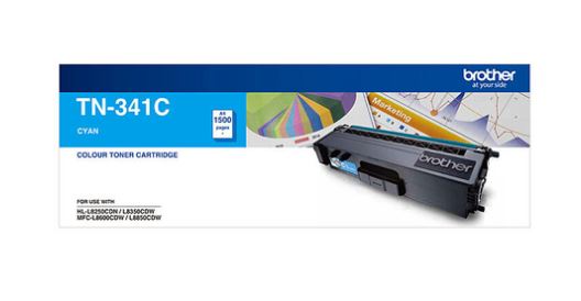 Brother TN341 Cyan Toner Cartridge