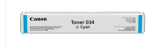Canon CART034 Cyan Toner Cartridge