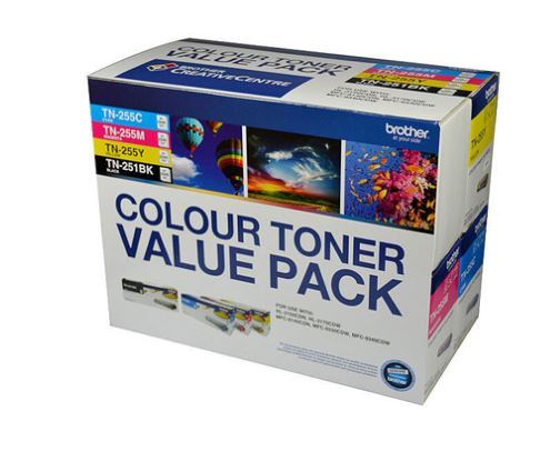 Brother TN25x Color Value 4 Pack