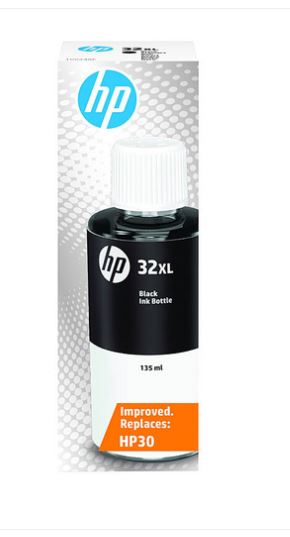 HP #32XL Black Ink Bottle 1VV24AA