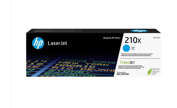 HP #210X Cyan Toner Cartridge W2101X