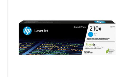 HP #210X Cyan Toner Cartridge W2101X
