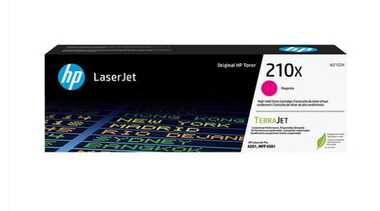 HP #210X Magenta Toner Cartridge W2103X