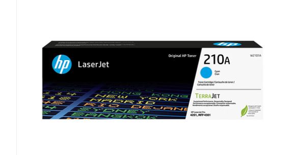 HP #210A Cyan Toner Cartridge W2101A