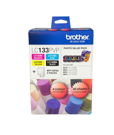 Brother LC133 Photo Value Pack Cartridges