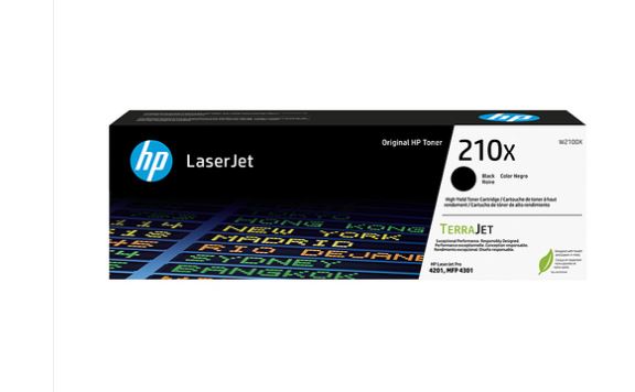 HP #210X Black Toner Cartridge W2100X